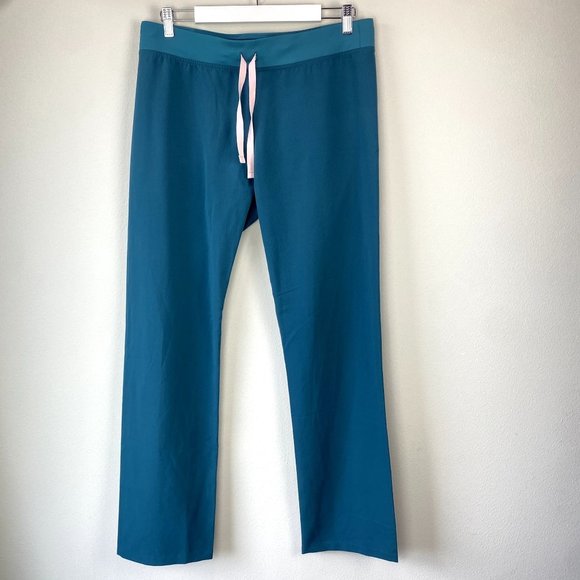 Figs Pants & Jumpsuits Figs Livingston Basic Scrub Pants Teal M